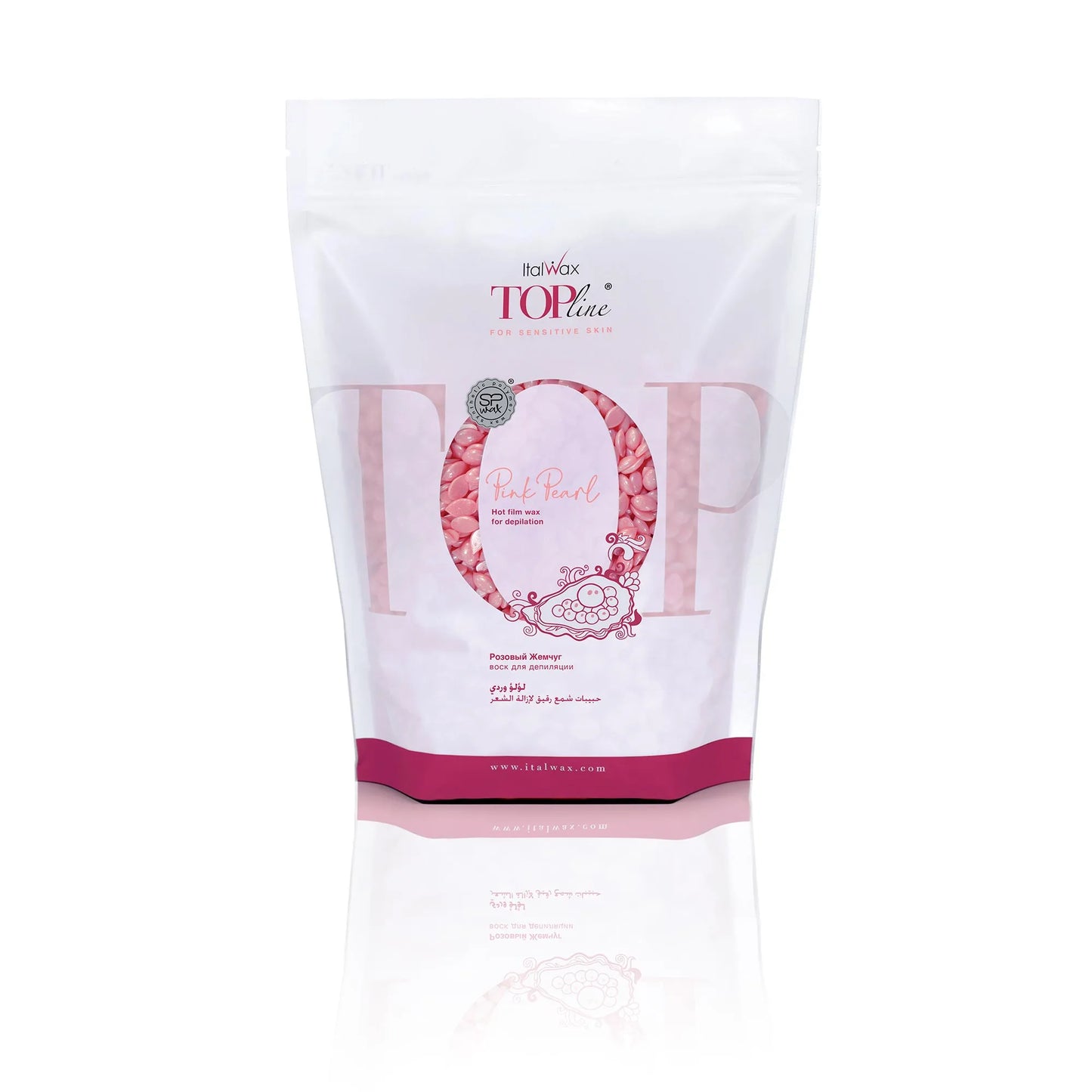 ITALWAX TOP LINE PINK PEARL- SYNTHETIC FILM WAX
