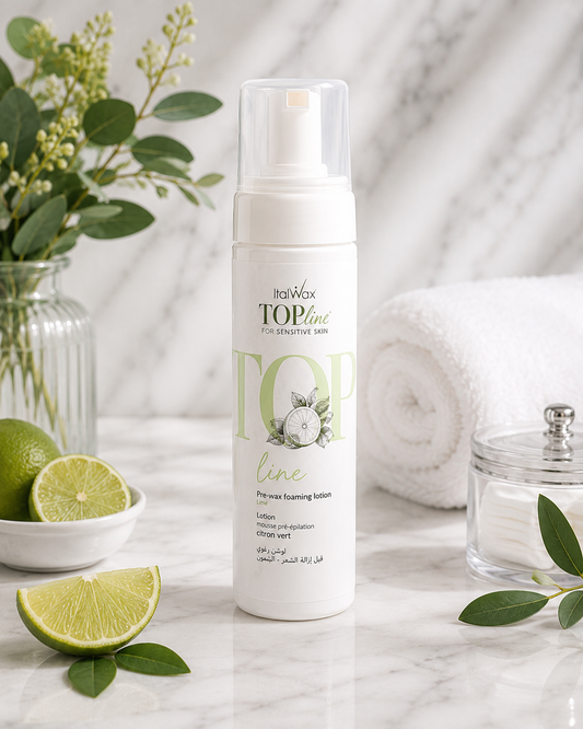 ITALWAX TOP LINE – PRE WAX FOAMING LOTION LIME