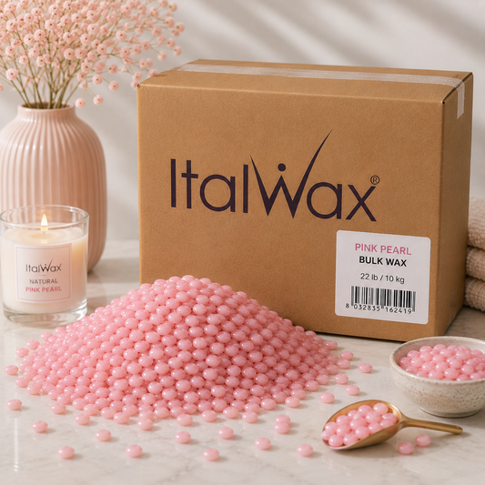 Bulk wax pink pearl