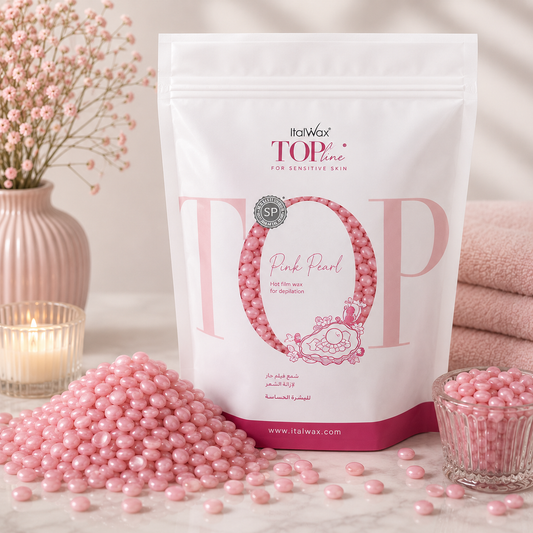 ITALWAX TOP LINE PINK PEARL- SYNTHETIC FILM WAX